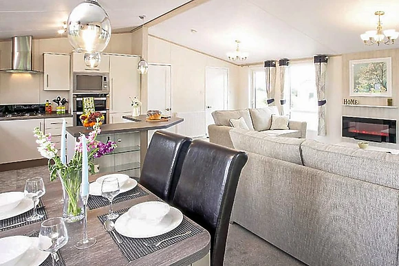 4 Berth Luxury Lodge (Pet) - Newperran Holiday Resort, Newquay