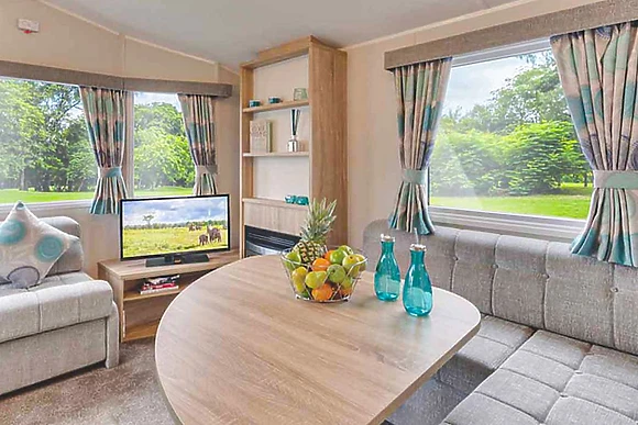 4 Berth Superior Caravan with Hot Tub (Pet) - Newperran Holiday Resort, Newquay