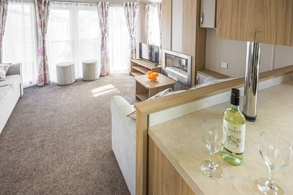 6 Berth Luxury Caravan 3 Bed - Newperran Holiday Resort, Newquay