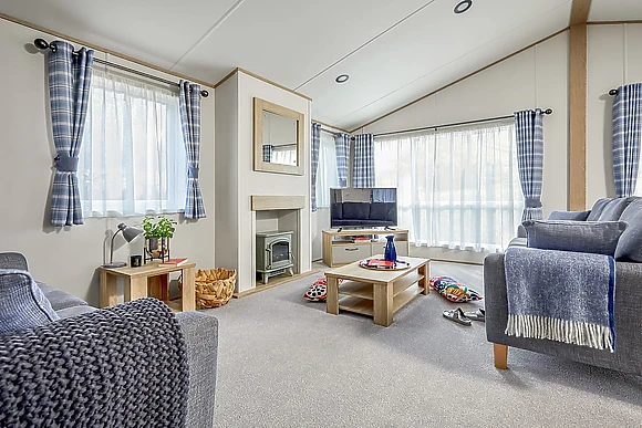 6 Berth Luxury Lodge3 Bed (Pet) - Newperran Holiday Resort, Newquay