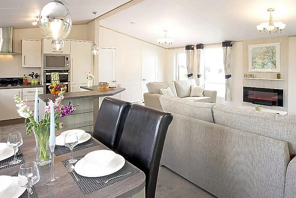 6 Berth Luxury Lodge3 Bed (Pet) - Newperran Holiday Resort, Newquay