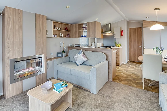 6 Berth Luxury 3 Bed Lodge - Newperran Holiday Resort, Newquay