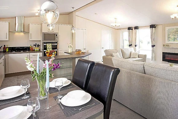 6 Berth Luxury 3 Bed Lodge - Newperran Holiday Resort, Newquay