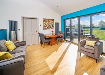 Stylish open-plan living space 