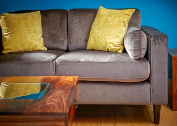 Stylish open-plan living space 