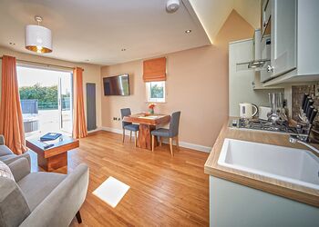 Convenient open-plan living space 