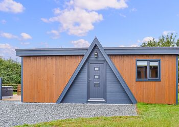 Main entrance to the holiday home 