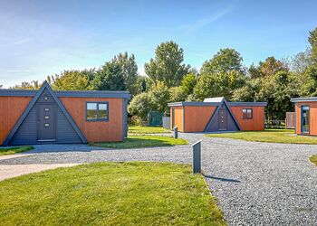 Typical lodge exterior