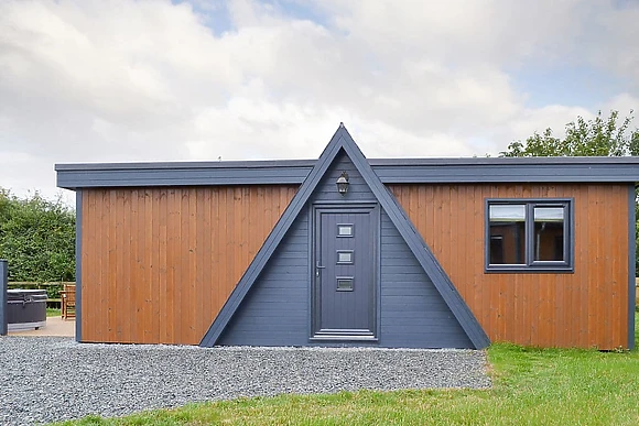 Main entrance to the holiday home 