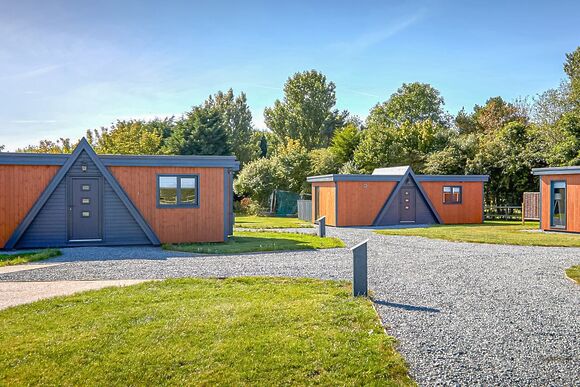 Typical lodge exterior 