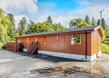 Luxury 4 bed Hot Tub Lodge (Pet), Luxury 4 bed Hot Tub Lodge (Pet) - Oban Holiday ParkDrim, ObanLochgoilhead, on the