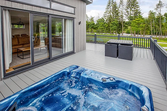 Oban Hot Tub Family Lodge 3 