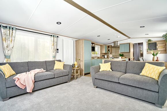 Diamond Caravan 2 Sleeps 4 (Pet), Diamond Caravan 2 Sleeps 4 (No Pet) - Ocean Heights Leisure Park, New Quay