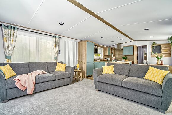 Diamond 2 Bed Caravan (Pet) - Ocean Heights Leisure Park, New Quay