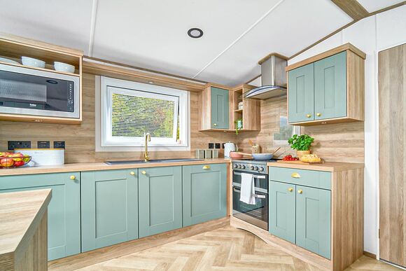 Diamond 2 Bed Caravan (Pet) - Ocean Heights Leisure Park, New Quay