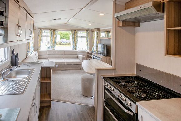 Highland Premier Caravan - Ben Nevis Holiday Park, Camaghael, Fort William