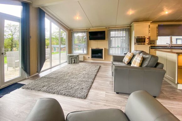 Ffrancon Riverside (Pet) - Ogwen Bank Caravan & Lodge Park, Snowdonia