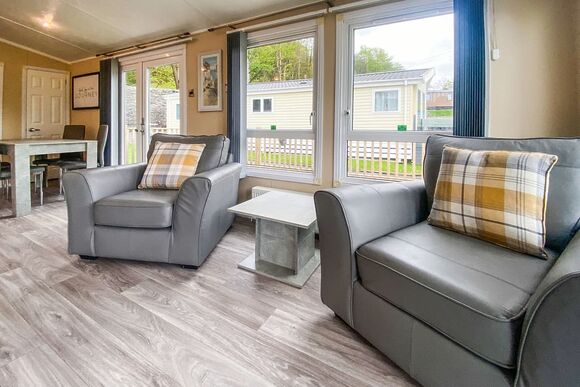Ffrancon Riverside (Pet) - Ogwen Bank Caravan & Lodge Park, Snowdonia