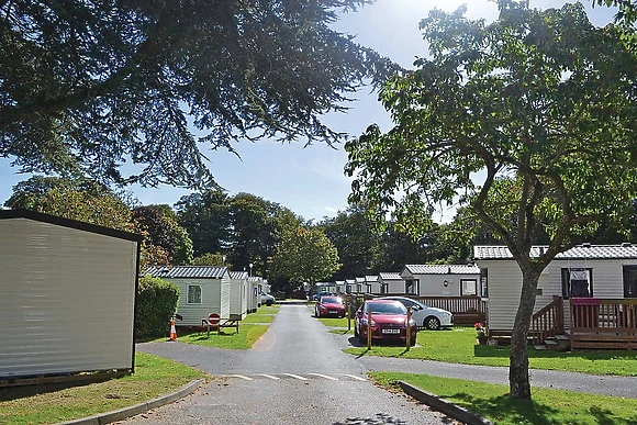 The park setting<br />