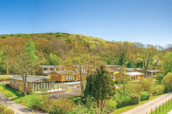 The park setting<br />