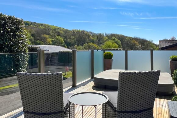6 berth luxury lodge with sky deck and hot tub - Osmington Mills Lodge Park, Weymouth