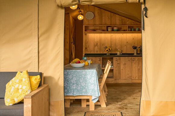 Safari Tent Pet - Cornish Meadows Holiday Park, Hayle