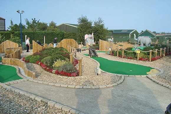 Crazy golf