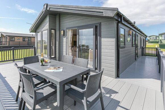 Deluxe Lodge with parking, ensuite & decking, Deluxe Lodge with parking, ensuite & decking P - Bideford Bay, Bideford, Nr Clovelly