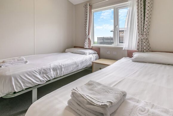 Deluxe Lodge with parking, ensuite & decking, Deluxe Lodge with parking, ensuite & decking P - Bideford Bay, Bideford, Nr Clovelly