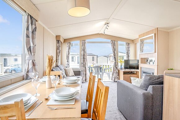 Gold Premium 2 Caravan slp6 parking, ensuite, deck P - Bideford Bay, Bideford, Nr Clovelly