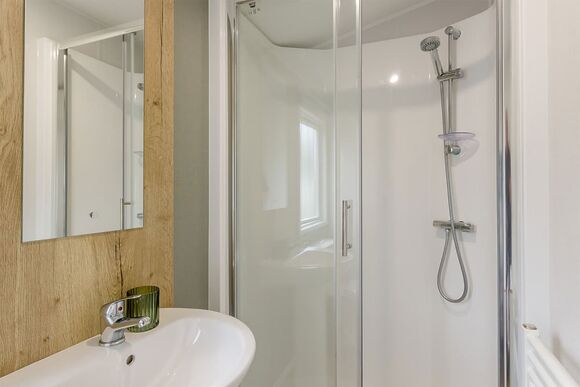 Silver Caravan with parking & decking 6 - Brynowen, Aberystwyth, Cardiganshire