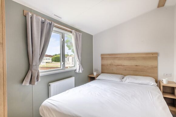 Silver Caravan with parking, decking & sea view, Silver Caravan with parking, decking & sea view P - Brynowen, Aberystwyth, Cardiganshire