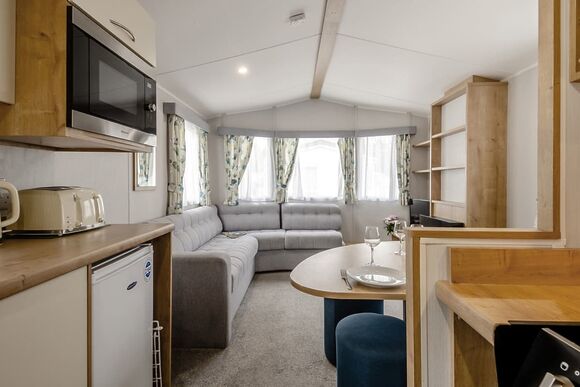 Bronze Caravan with decking - California Cliffs, Great Yarmouth