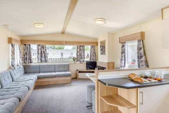 Gold 2 Bedroom Caravan, Sleeps 6 - California Cliffs, Great Yarmouth