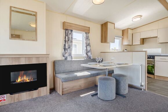 Gold 2 Bedroom Caravan, Sleeps 6 - California Cliffs, Great Yarmouth