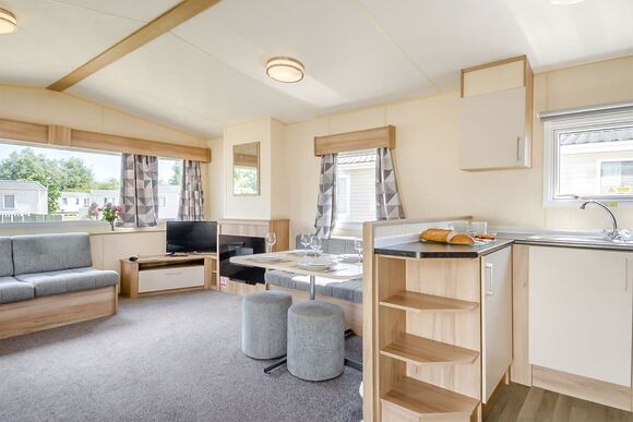 Gold 2 Bedroom Caravan, Sleeps 6, Gold 2 Bedroom Caravan, Sleeps 6 P - California Cliffs, Great Yarmouth