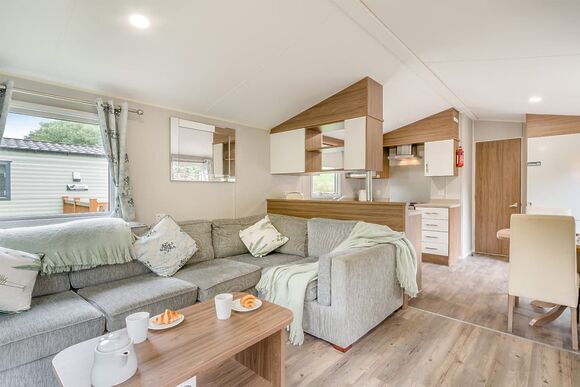 Gold Premium Caravan, parking, ensuite & decking - California Cliffs, Great Yarmouth