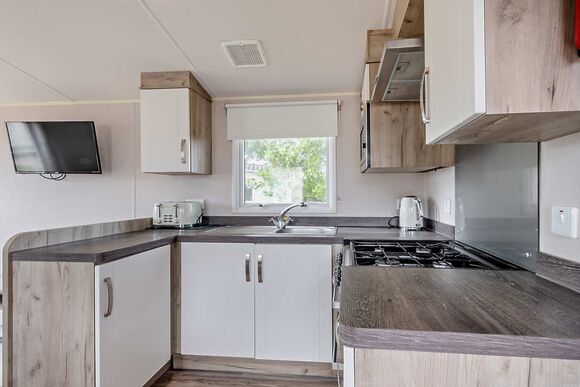 Silver 3 Bedroom Caravan, Sleeps 8 P, Silver 3 Bedroom Caravan, Sleeps 8 - California Cliffs, Great Yarmouth