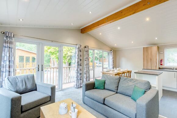 Deluxe 3 Lodge, slps 6, ensuite, decking - Camber Sands, Camber