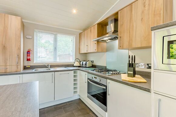 Deluxe 3 Lodge, slps 6, ensuite, decking - Camber Sands, Camber