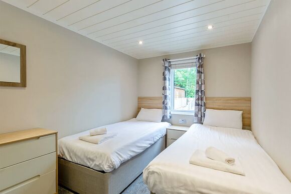 Deluxe 3 Lodge, slps 6, ensuite, decking - Camber Sands, Camber