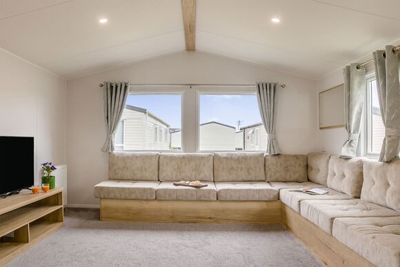 Silver Caravan with parking - Carmarthen Bay, Kidwelly, Carmarthenshire