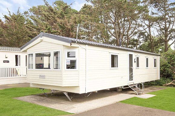 Silver 2 Caravan slps 6 with decking and sea viewP - Carmarthen Bay, Kidwelly, Carmarthenshire