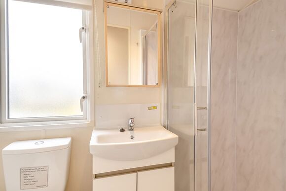Gold Caravan with parking & decking - Coopers Beach, Mersea Island, Colchester
