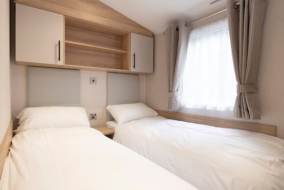 Gold Premium Caravan with decking - Coopers Beach, Mersea Island, Colchester