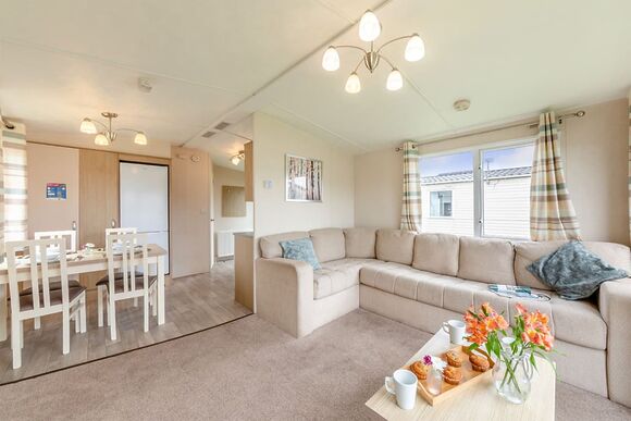 Gold 3 Bedroom Caravan, Sleeps 8 - Cresswell Towers, Cresswell, Morpeth