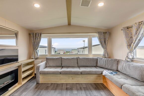 Gold Caravan with parking 6 - Crimdon Dene, North Hartlepool