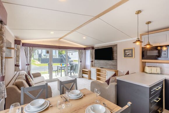 Gold Premium Caravan with decking 6 - Crimdon Dene, North Hartlepool