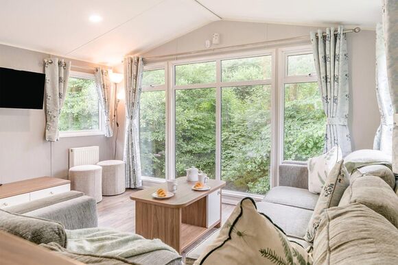 Gold Premium Caravan with decking - Crimdon Dene, North Hartlepool