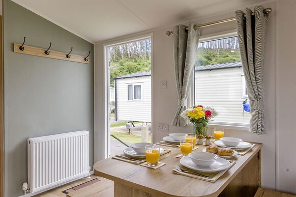 Silver Caravan with parking 6 - Crimdon Dene, North Hartlepool